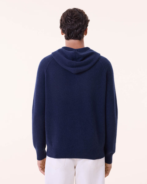 Hoodie Doudy bleu marine foncé - Image principale