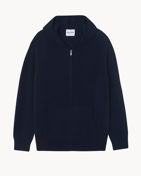 Hoodie Doudy bleu marine foncé - Image principale