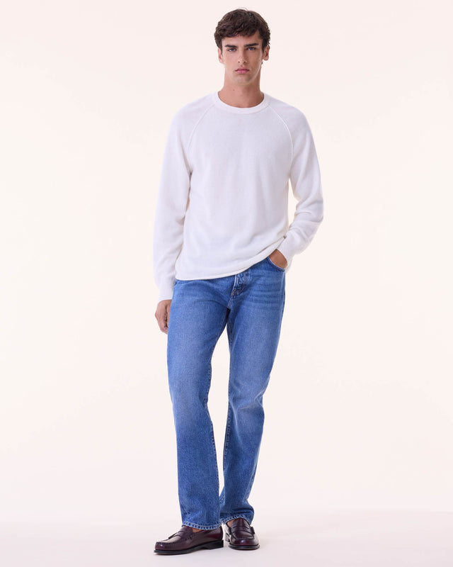 Pull Balthazar blanc - Image principale