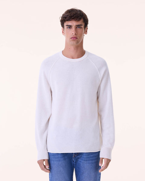 Pull Balthazar blanc - Image principale