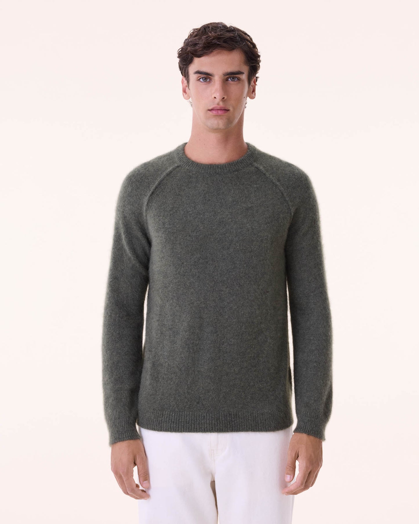 Pull Jojo kaki foncé