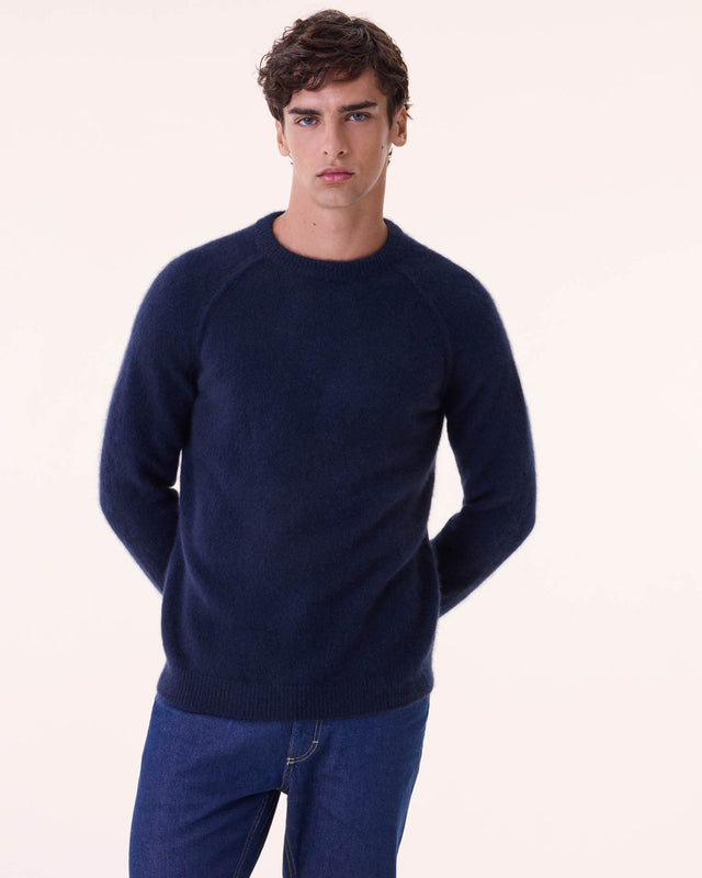 Pull Jojo bleu marine foncé - Image principale