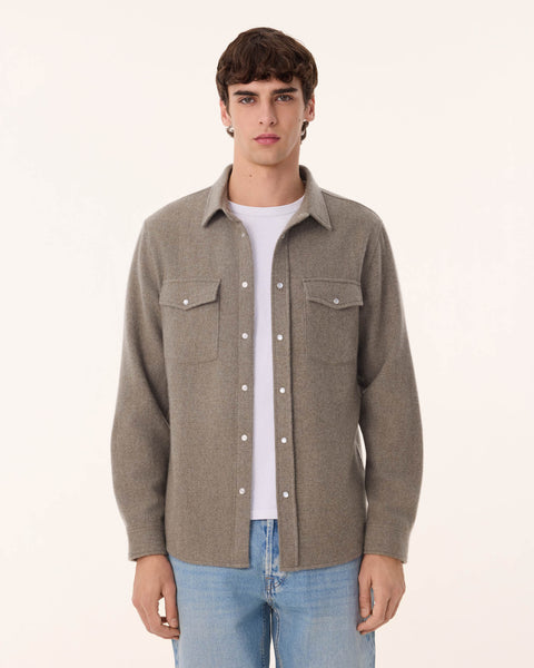 Shirt Timber marl khaki - Image 2