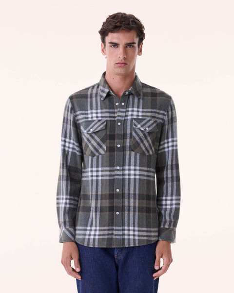 Chemise Timber Square kaki foncé - Image principale