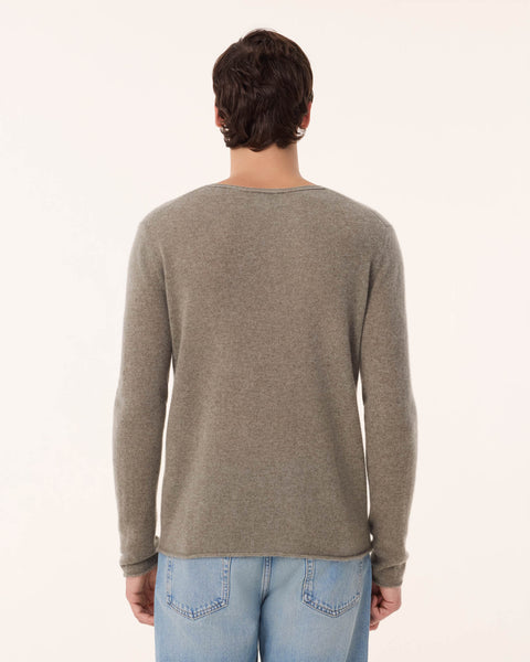 Sweater Anton marl khaki - Image 3