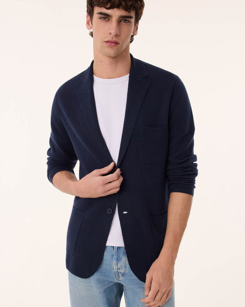 Veste Marcello bleu marine foncé - Image 2