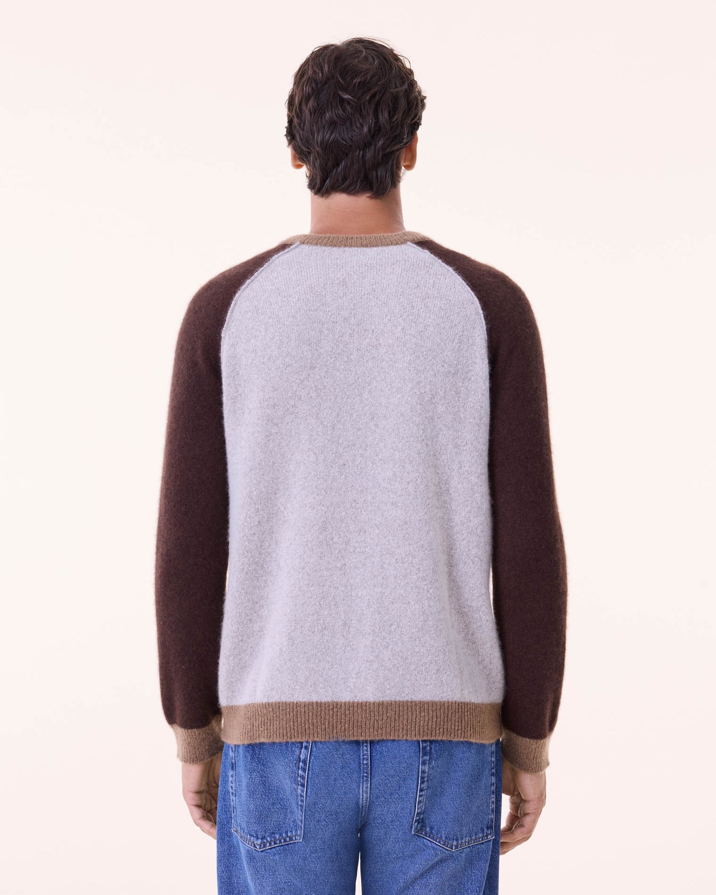 Sweater Jojo Colorblock hazel brown