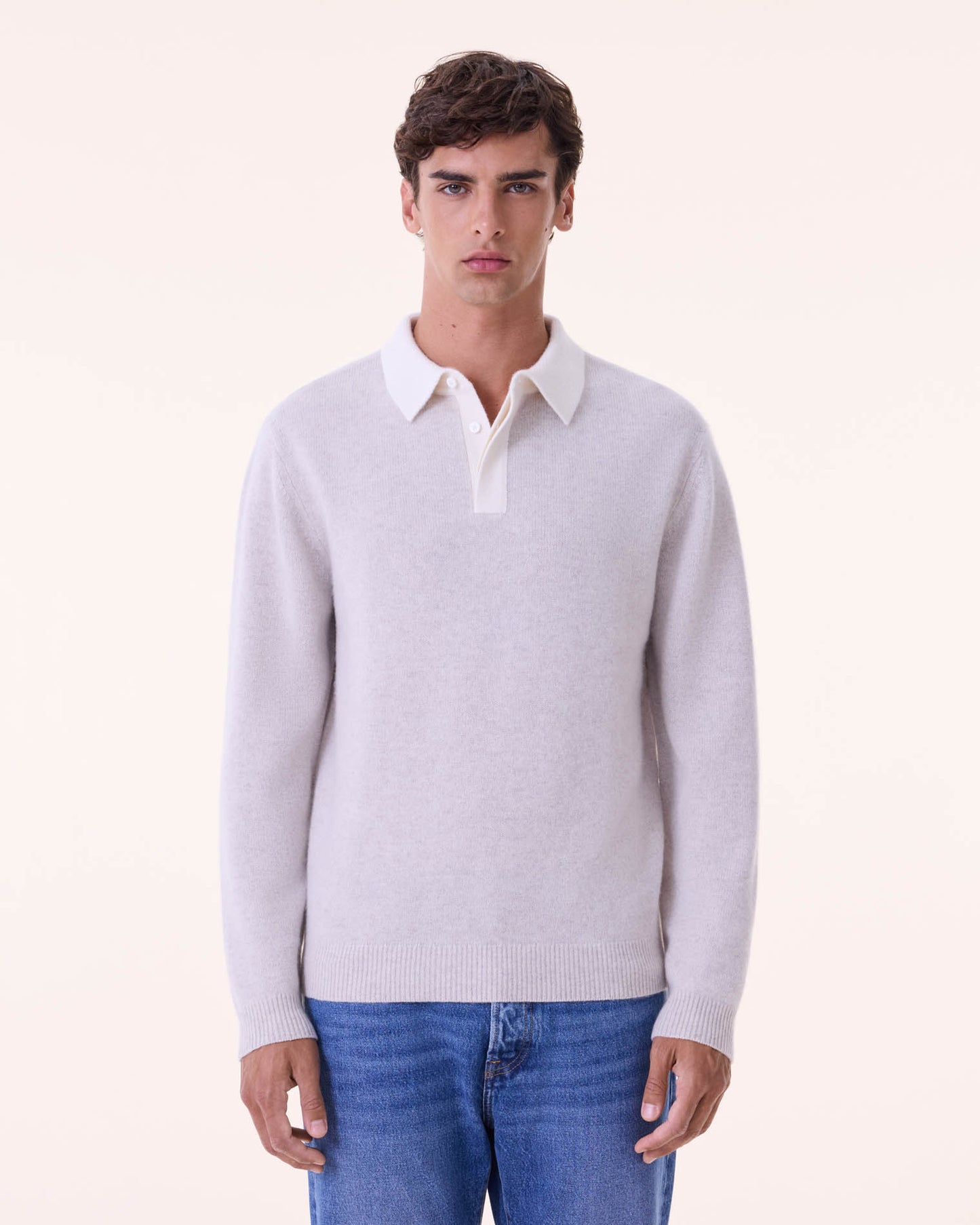 Polo Roy oats white