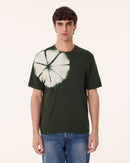T-Shirt Jad Circle vert kombu