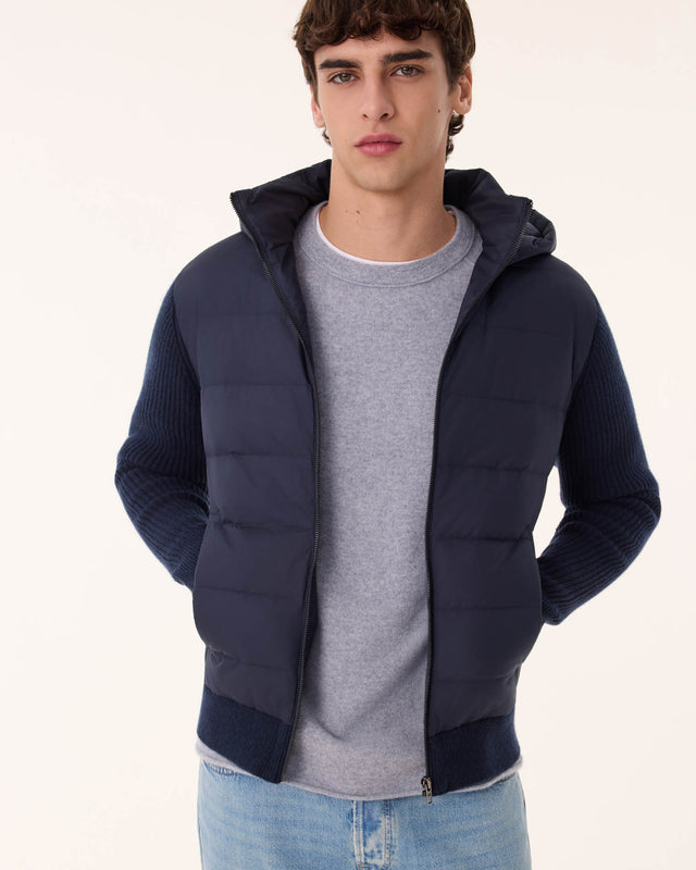 Doudoune Marcel bleu marine foncé - Image principale