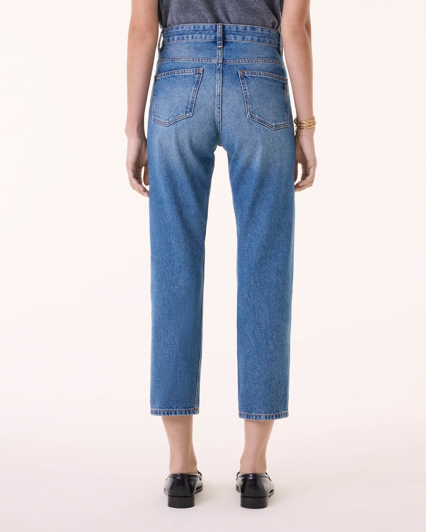 Jean Ivy bleu dirty