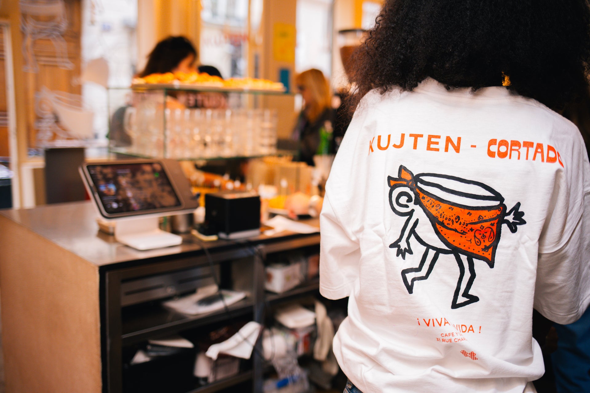 Tee shirt cotton kujten x cortado