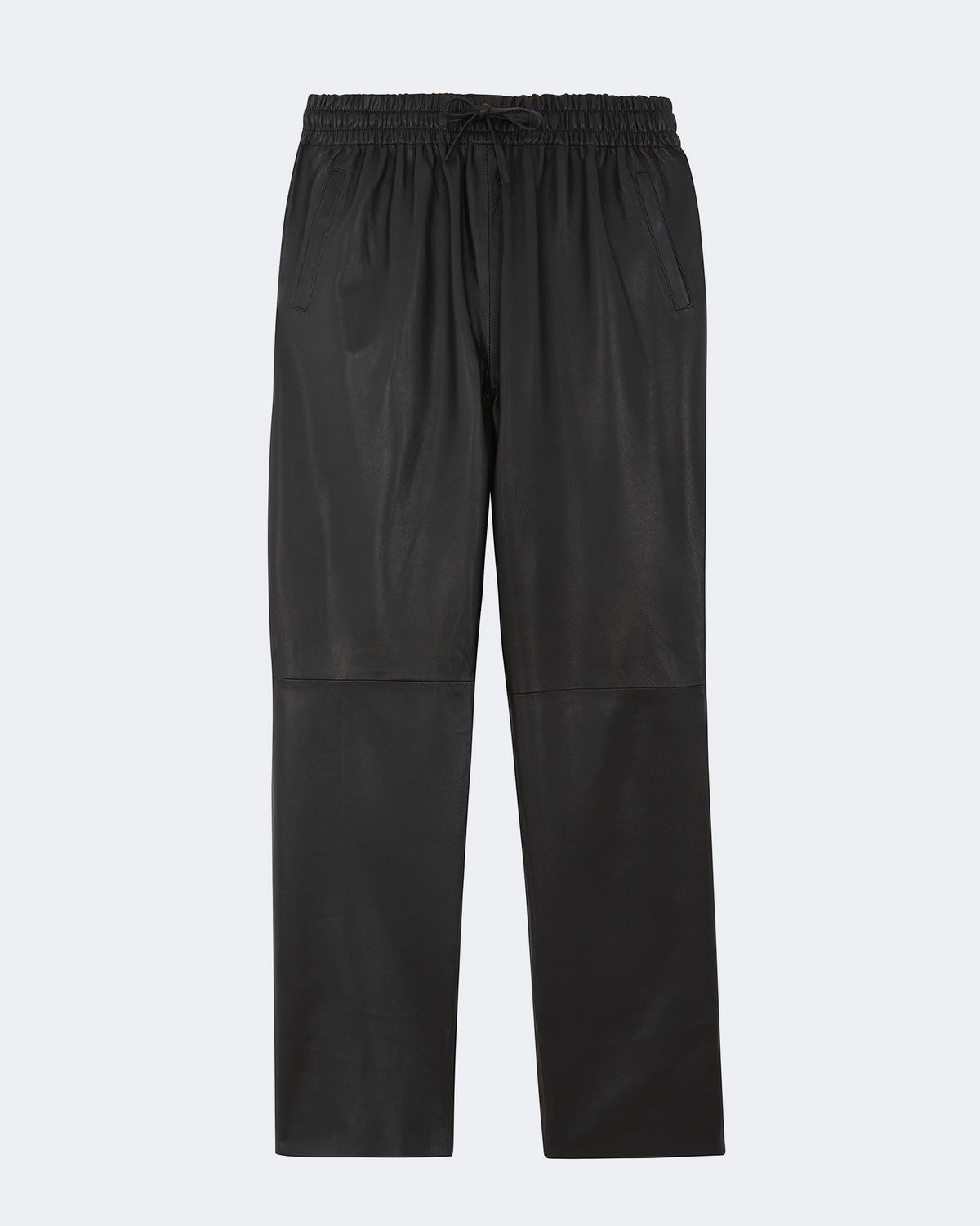 Pantalon lisa cuir noir - Kujten packshot