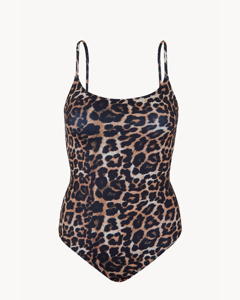 Swimwear Saint Tropez leoprint spicy brown - Image principale