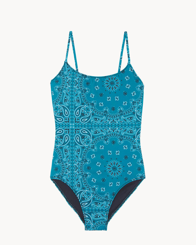 Maillot de Bain Saint Tropez vert jade - Image principale