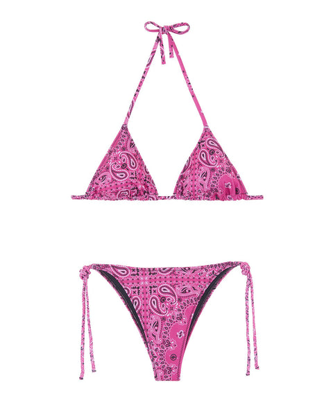 Maillot de Bain Capri Top rose fushia - Image principale