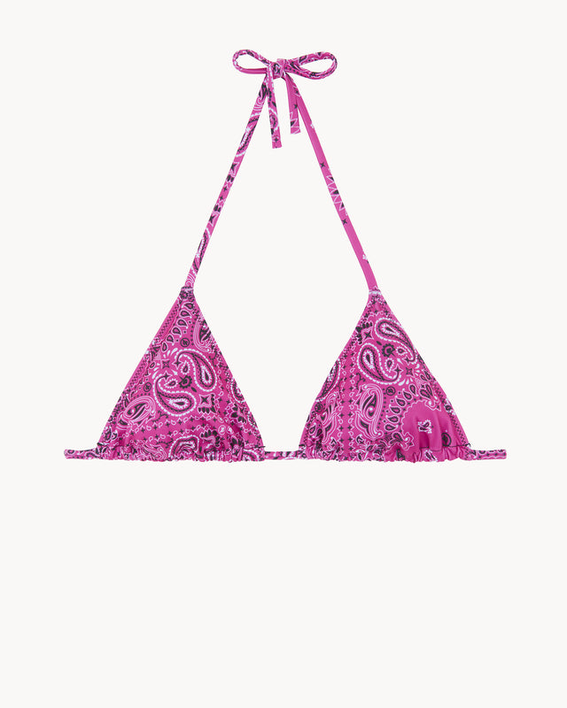 Maillot de Bain Capri Top rose fushia - Image principale
