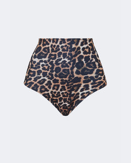 Maillot de bain léopard amalfi marron - Kujten packshot