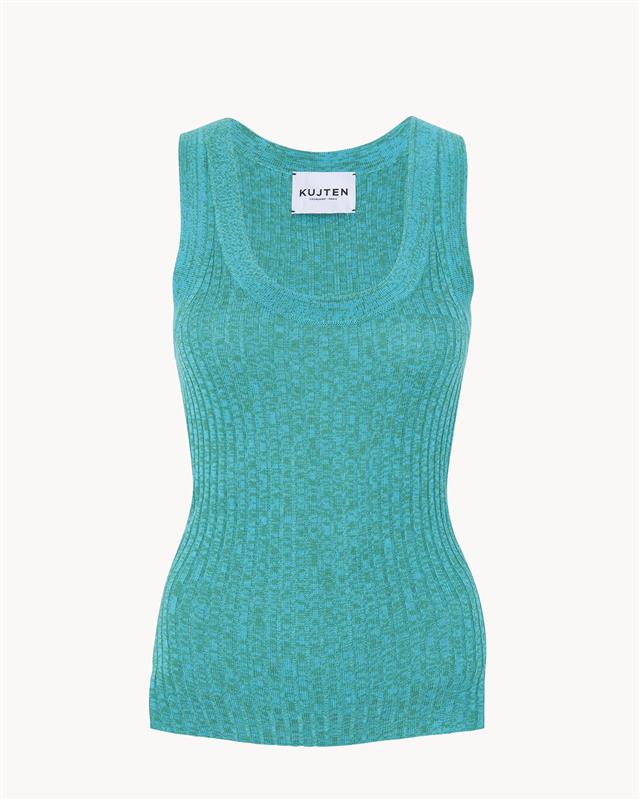 Tank Top Nadja turquoise blue - jade green - Image principale