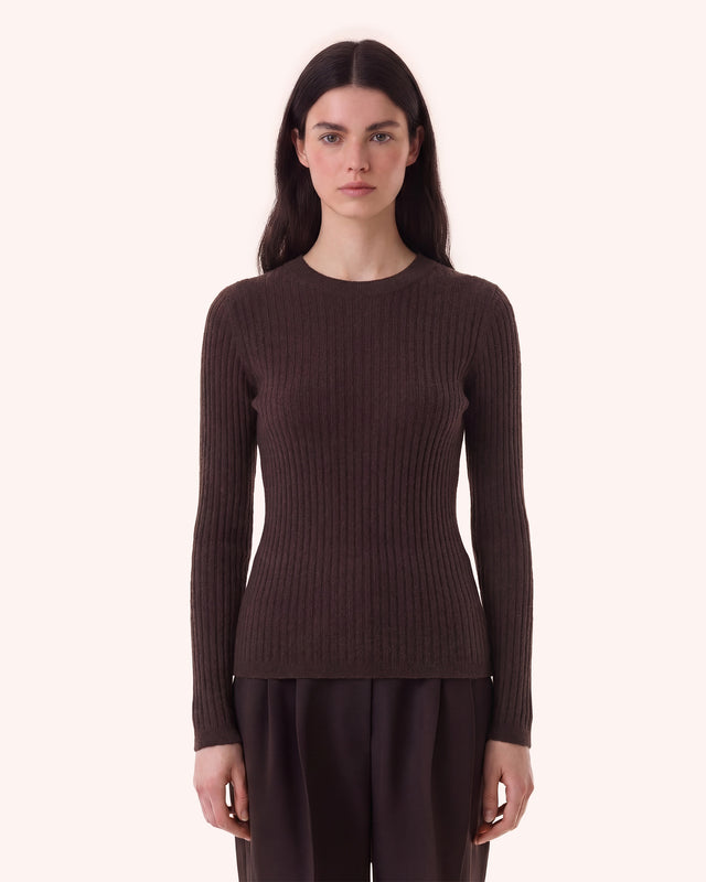 Pull Bibi chataigne foncé - Image principale