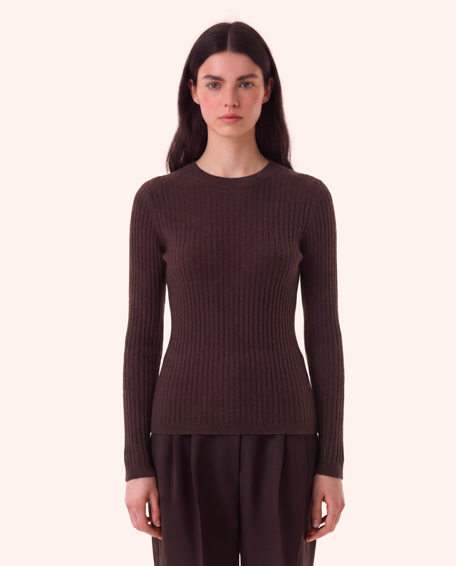 Pull Bibi chataigne foncé - Image principale