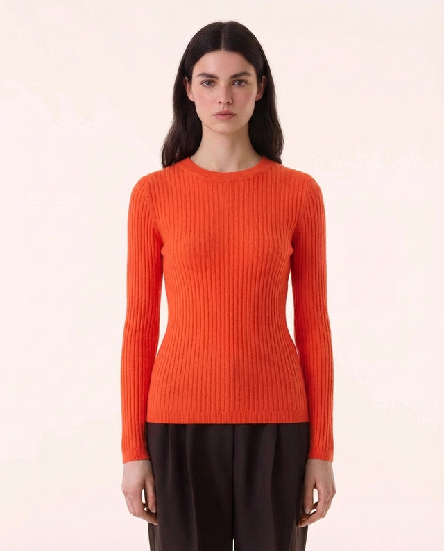 Pull Bibi orange hibiscus - Image principale