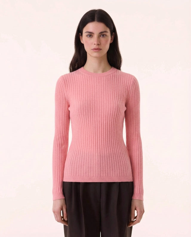 Pull Bibi rose guimauve - Image principale