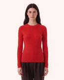 Sweater Bibi poppy red