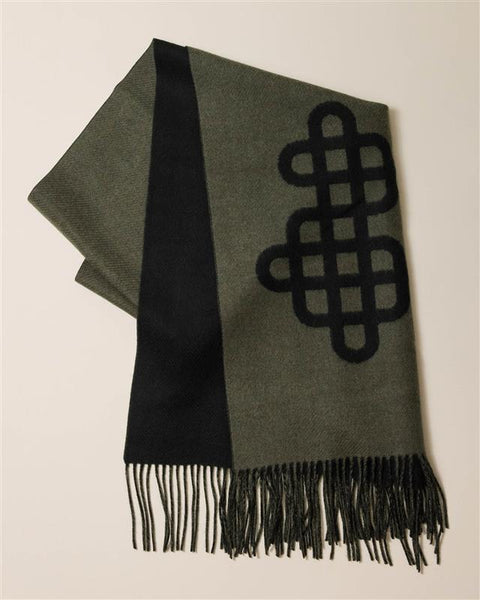 Écharpe Scarfy kaki foncé - Image principale