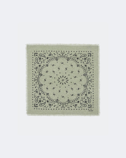 Small Bandana Hachi oat green - Image 2