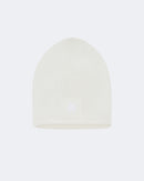 Bonnet en cachemire blanc pour femme et pour homme - Kujten packshot