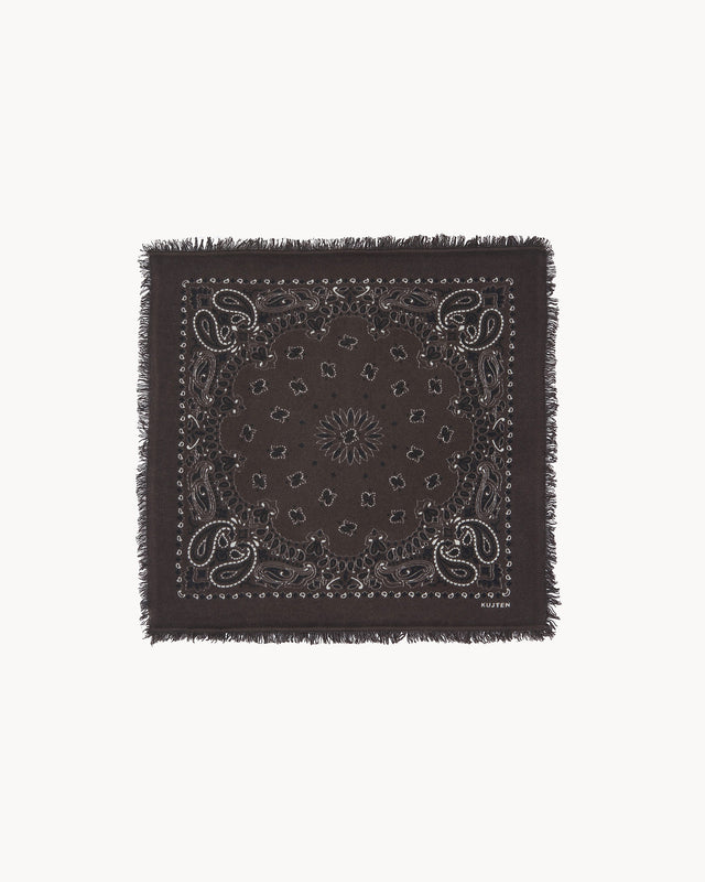 Petit Bandana Hachi marron - Image principale