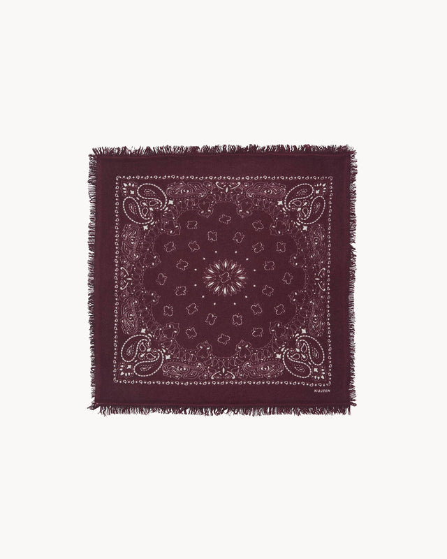 Petit Bandana Hachi bordeaux - Image principale