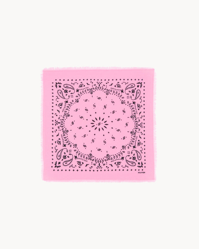 Petit Bandana Hachi rose bonbon - Image principale
