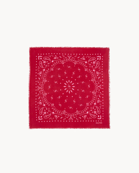 Petit Bandana Hachi rouge rose - Image principale