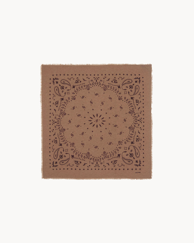 Petit Bandana Hachi camelo bdx - Image principale