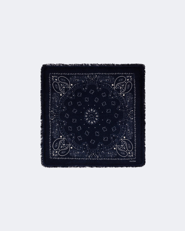 Small Bandana Hachi Dark Navy Blue - Image principale