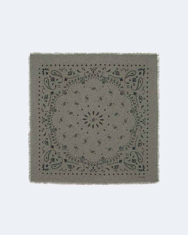 Large Bandana Hachiko Marl Khaki - Image principale