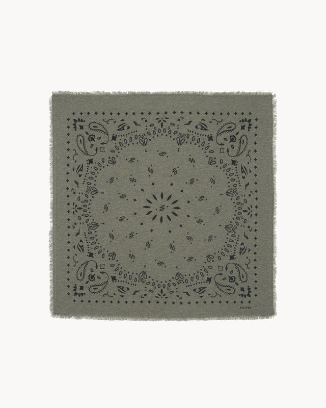 Bandana Hachiko marl khaki - Image principale
