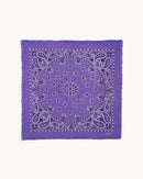 Bandana en cachemire violet pour femme - Kujten packshot