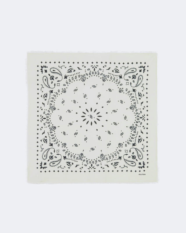 Large Bandana Hachiko White - Image principale
