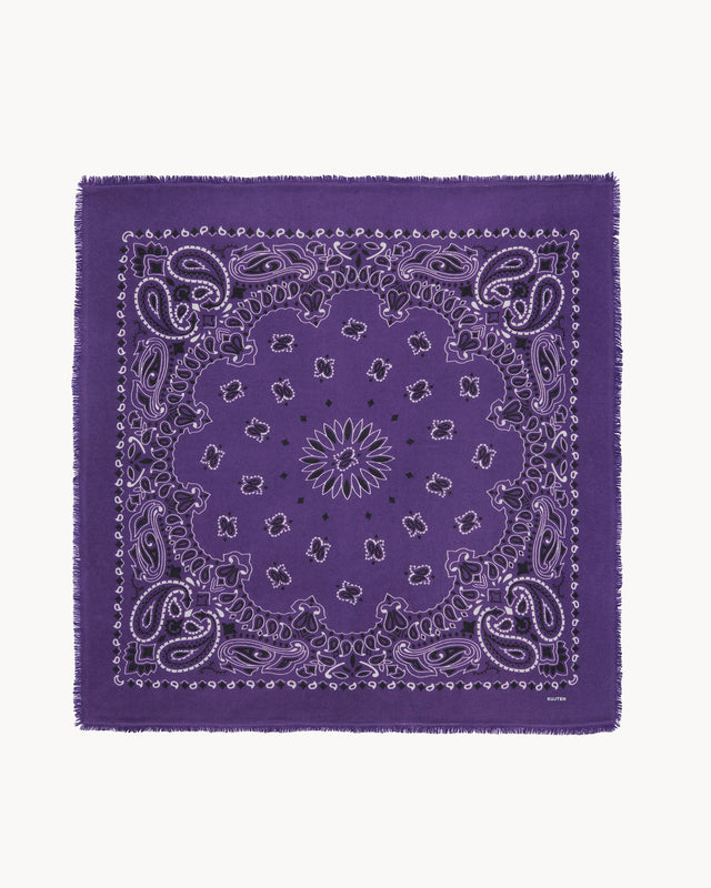 Grand Bandana Hachiko Bico purple - Image principale
