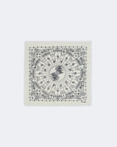 Bandana en cachemire blanc pour femme et pour homme - Kujten packshot