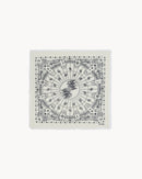 Bandana en cachemire blanc pour femme et pour homme - Kujten packshot