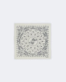 Bandana en cachemire blanc pour femme et pour homme - Kujten packshot