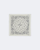 Bandana en cachemire blanc pour femme et pour homme - Kujten packshot
