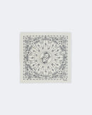 Bandana en cachemire blanc pour femme et pour homme - Kujten packshot