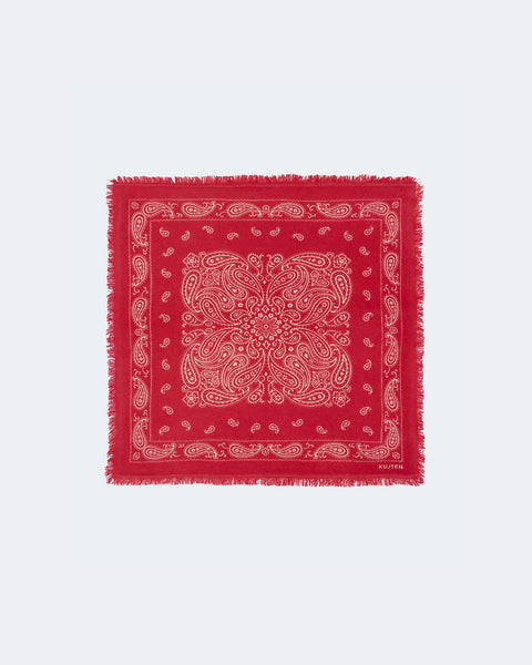 Petit Bandana Elvis rouge corail - Image 2