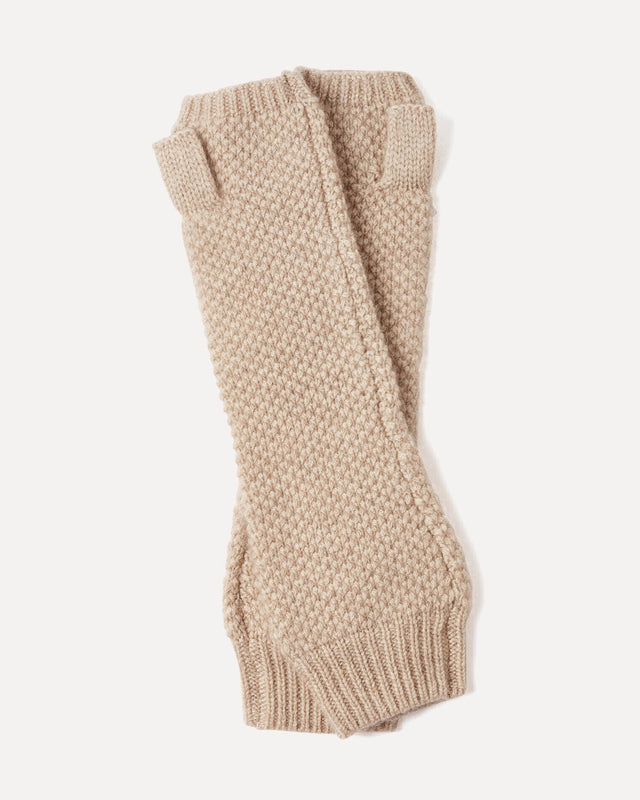 Mitaines Malmo beige chiné - Image principale