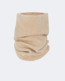 Col en cachemire beige pour femme et pour homme - Kujten packshot